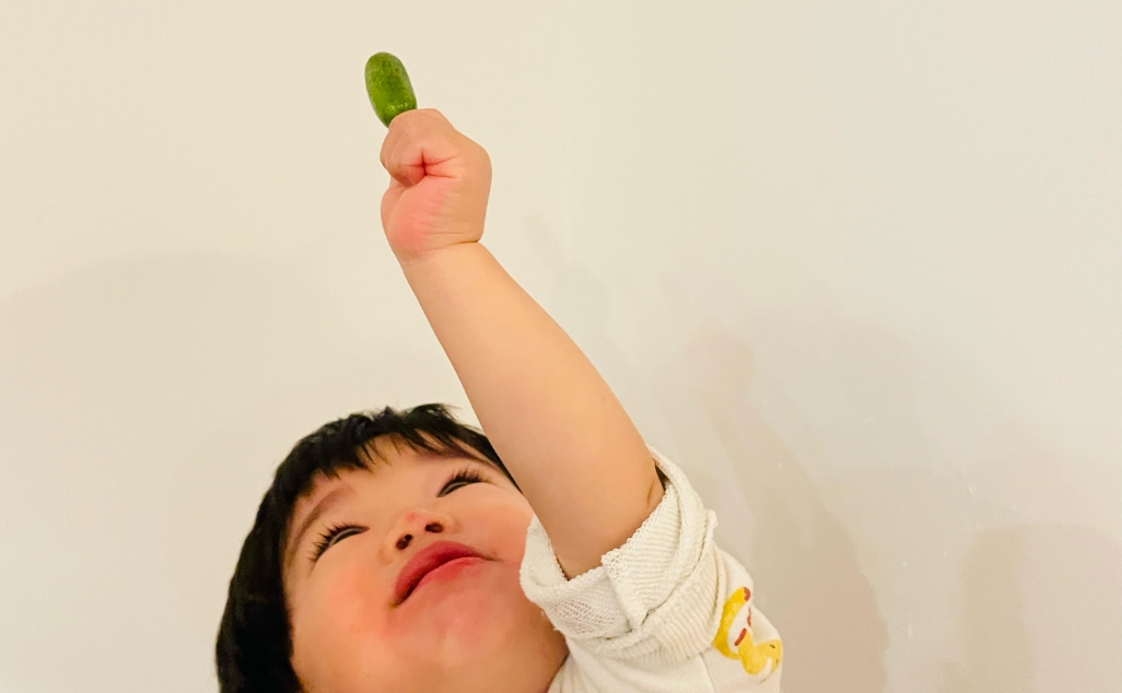 画像:子どもがおやつに喜んで食べてます!